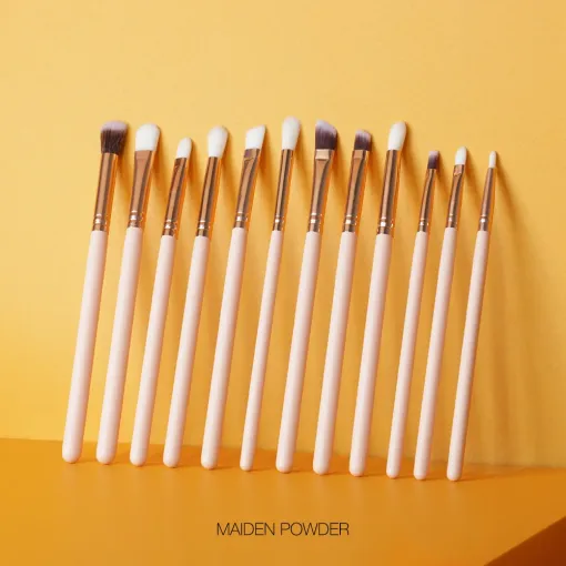 Miss Rose 12 Piece Eye Makeup Brush Set