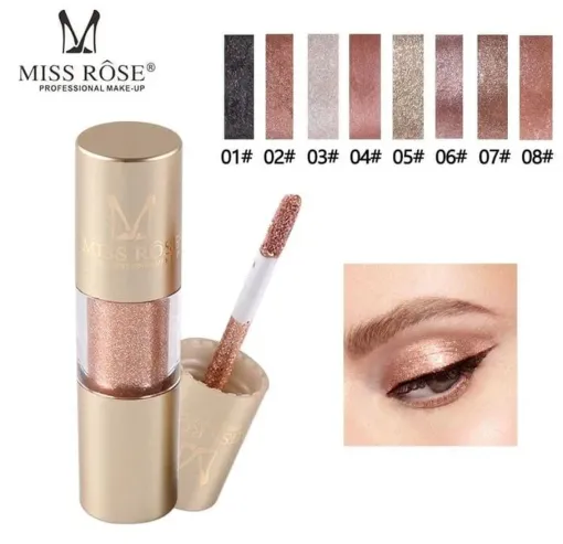 Miss Rose Glitter & Glow Liquid Eyeshadow