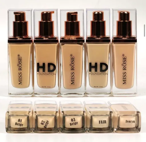 Miss Rose Strong Cover HD Smooth Foundation