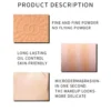 Miss Rose Shell Glow 2-in-1 Compact Powder