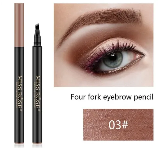 Miss Rose 4 Forks Tip Eyebrow Pen
