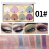 Miss Rose Galaxy Glow 8-in-1 Pressed Glitter Palette