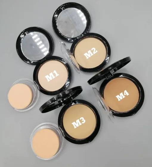 Miss Rose Printed Professional Compact Powder