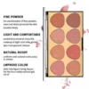 Miss Rose Harmony Glow 8 in 1 Blush Palette