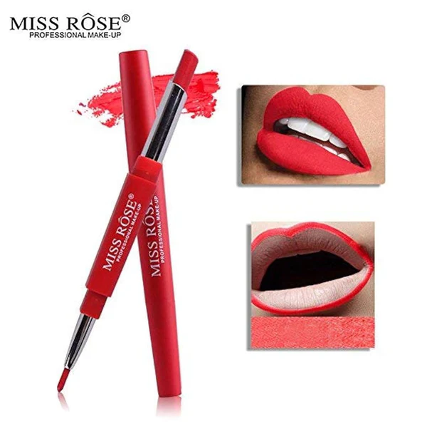 Miss Rose Lipliner+Lipstick (2 in 1)