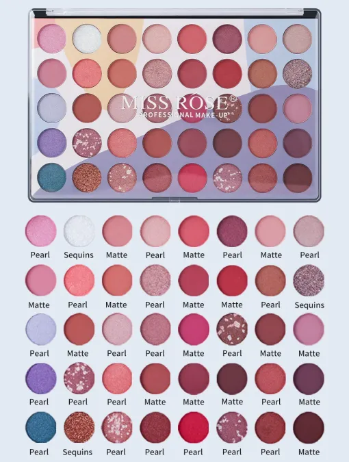 Miss Rose Modern Muse 40 Color Eyeshadow Palette