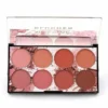 Miss Rose Bloom Crush 8 Color Blush Palette