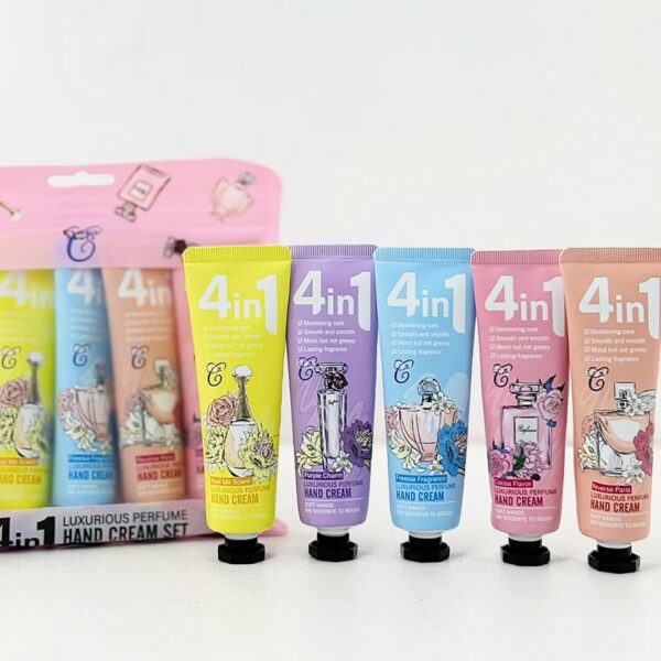 Kawaii Scented Delight Hand Cream Set – (Pack of 5)