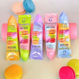 Kawaii Macaron Hand Cream Set – (Pack of 5)