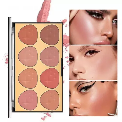 Miss Rose Harmony Glow 8 in 1 Blush Palette