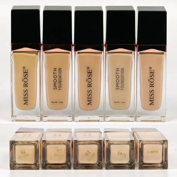 Miss Rose Strong Cover HD Smooth Foundation