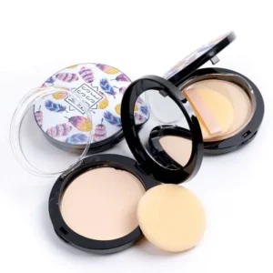 Miss Rose Printed Professional Compact Powder