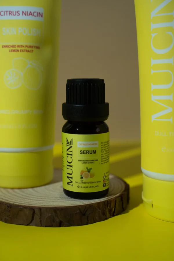 Citron Niacin Glow & Blow Facial Kit