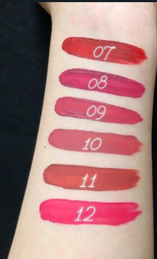 Miss Rose Premium Gold Matte Liquid Lipsticks