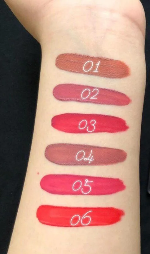 Miss Rose Premium Gold Matte Liquid Lipsticks
