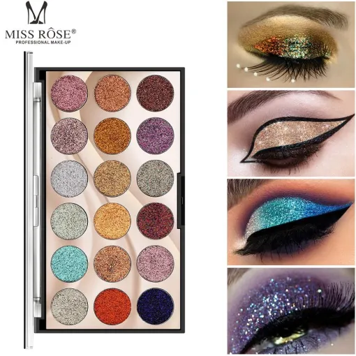 Miss Rose Shimmer Magic 18 Shade Eyeshadow Palette