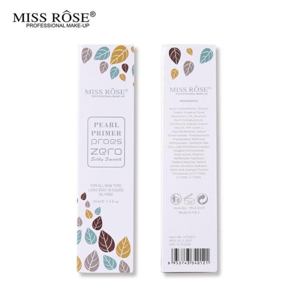 Miss Rose Zero Pores Oil Control Primer