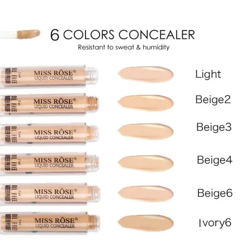 Miss Rose Full Coverage Liquid Concealer