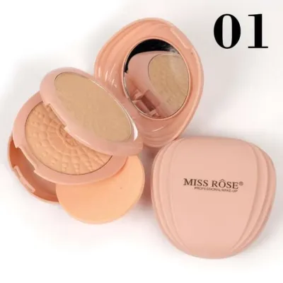 Miss Rose Shell Glow 2-in-1 Compact Powder