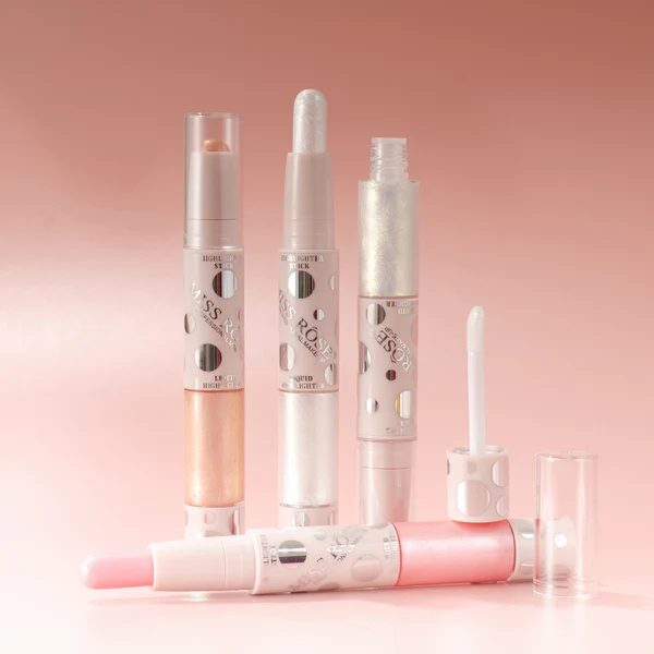 Miss Rose Glow Duo Liquid and Stick Highlighter