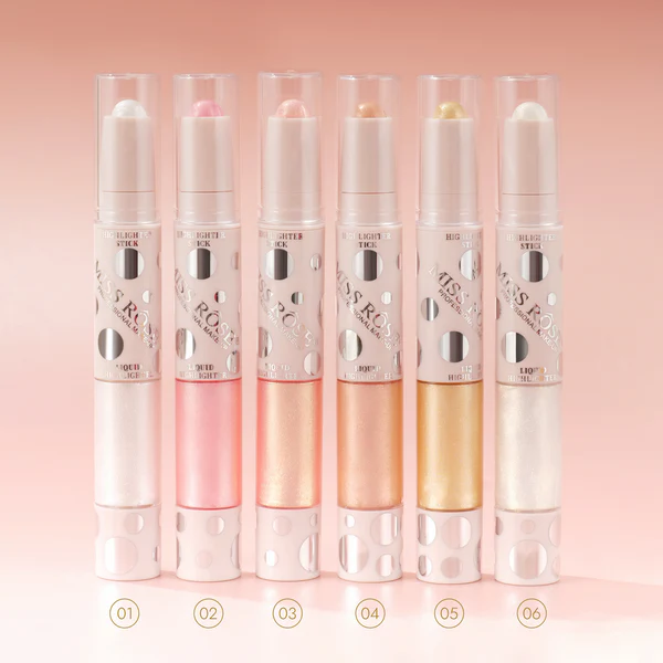 Miss Rose Glow Duo Liquid and Stick Highlighter
