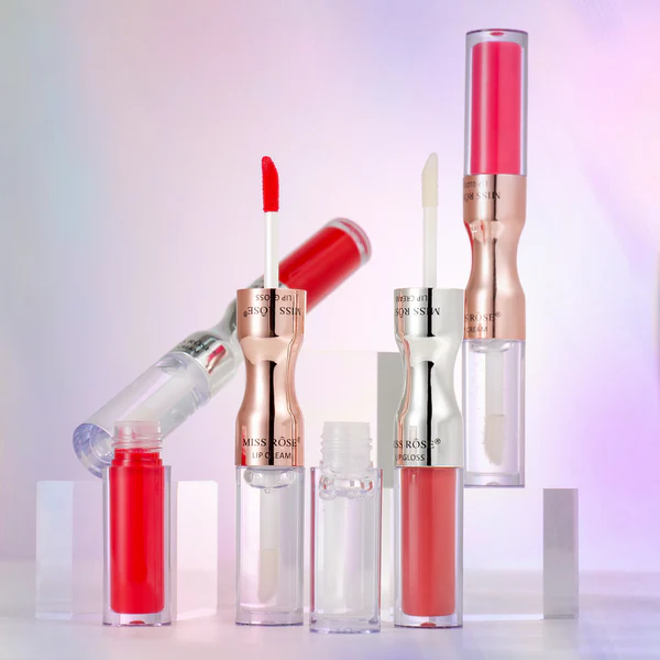 Miss Rose 2 in 1 Matte and Gloss Lip Duo
