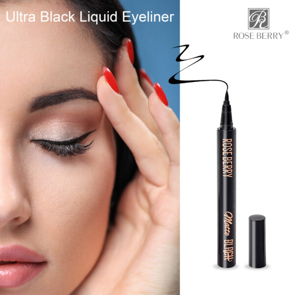 ROSEBERRY Ultra Black Liquid Eyeliner