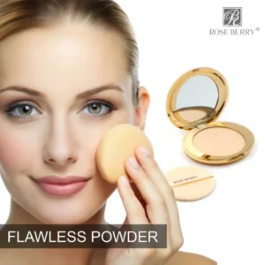 Rose Berry High Coverage Airbrush Flawless Powder Foundation