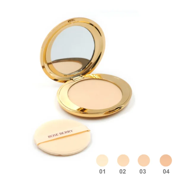 Rose Berry High Coverage Airbrush Flawless Powder Foundation