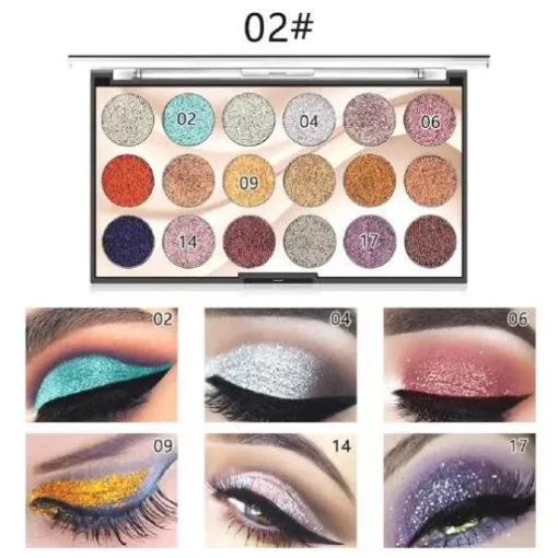 Miss Rose Shimmer Magic 18 Shade Eyeshadow Palette