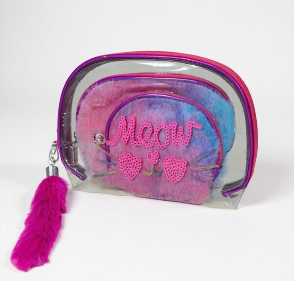 Meow Magic Cosmetic Bags (Set of 3)