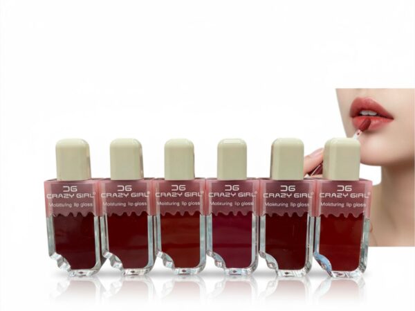 Crazy Girl Moisturising Lip Gloss (Pack of 6)