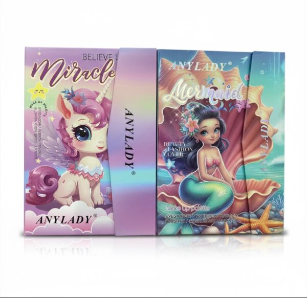 Anylady Mermaid Miracle Series Makeup Palette for Kids & Teens