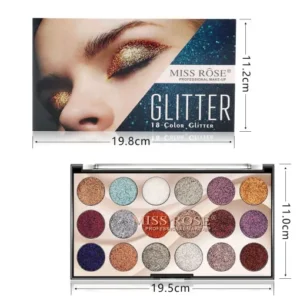 Miss Rose Shimmer Magic 18 Shade Eyeshadow Palette