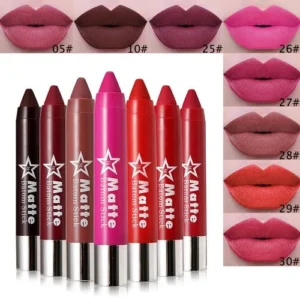 Miss Rose Matte Chubby Lips Crayon Lipstick