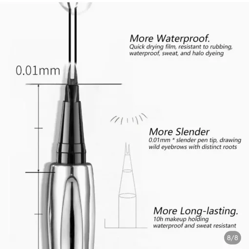 Miss Rose 2 Point Wild Eyebrow Pencil