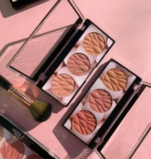 Miss Rose Triple Glow Blush Palette
