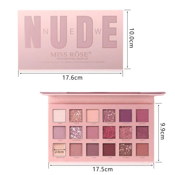 Miss Rose Sunset Desert Nude Eyeshadow Palette
